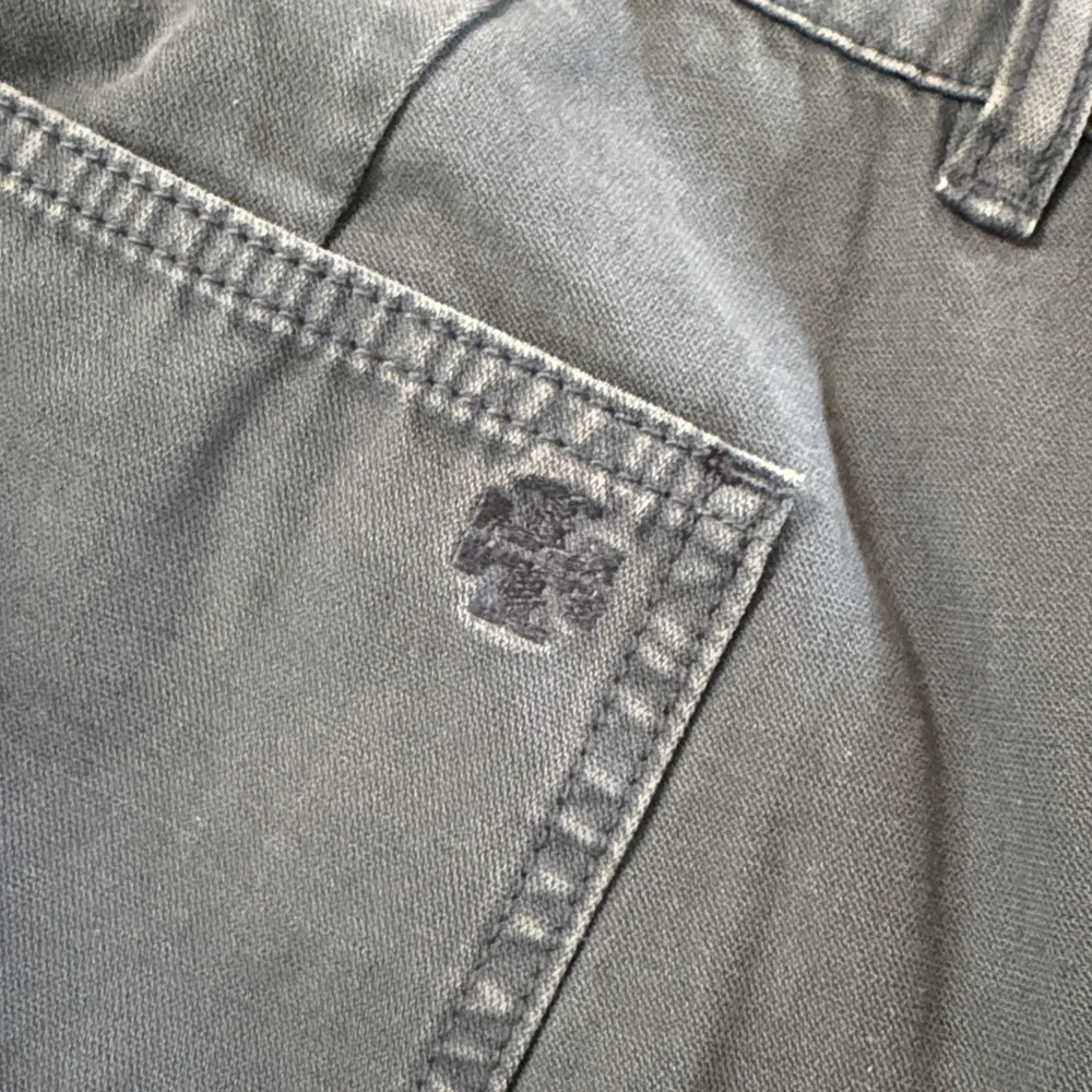 Tory Burch cotton flare trouser pants, EUC, size 6 tall